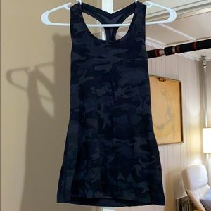 Women’s LuLu Camo Multi Gray Tank